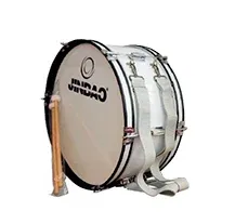 Bombo de Marcha Jinbao 2050 20"x08" Branco