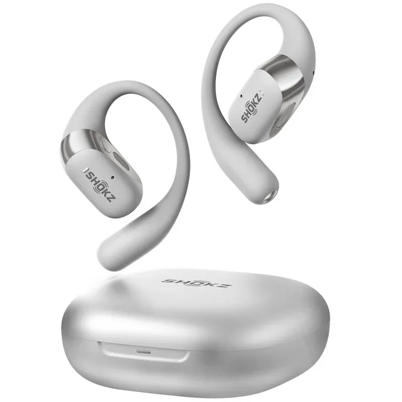 Shokz Openfit 2 Plus Auriculares Open-Ear Sem Fios Bluetooth Cinzento
