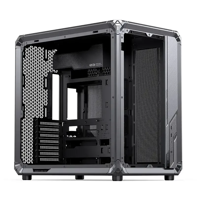 Caixa ATX Jonsbo X400 Pro Tempered Glass Curvo Cinzenta