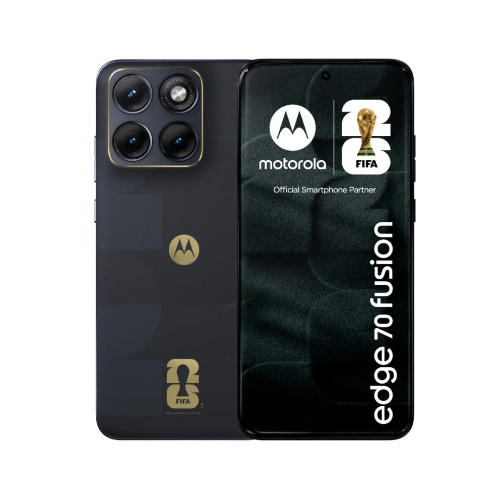 Motorola Moto Edge 70 Fusion 5G 256GB/8GB Dual SIM World Cup Edition Preto
