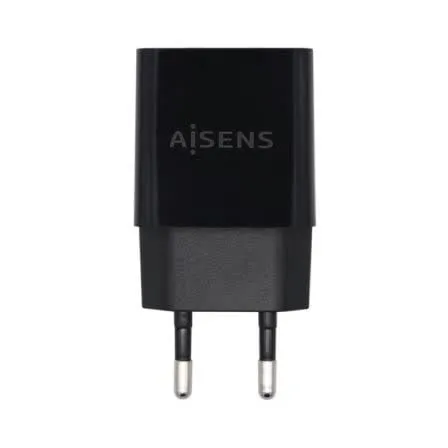 Carregador Alta Eficiência USB 10W 5V/2A (Preto) - AISENS