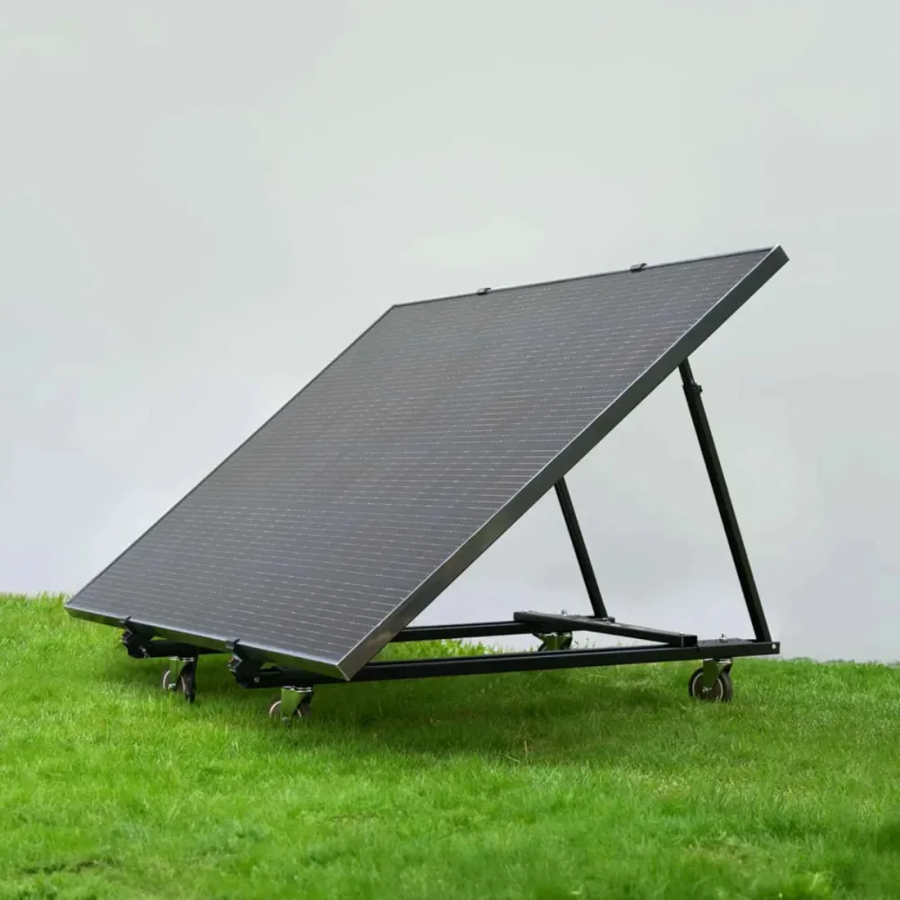 Rodas para Suporte de Painéis Solares EcoFlow