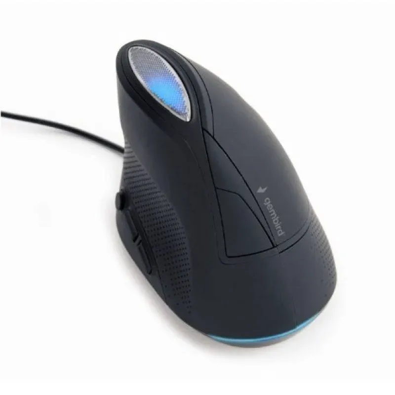 Gembird Rato Ótico Ergonómico 6 Botões 3200DPI Cinzento Espacial