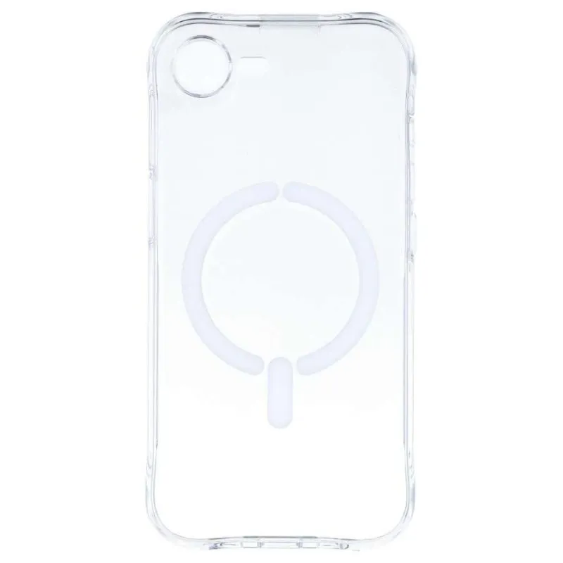 Funda para móvel Reforçada Antiyellow Transparente Compatível MagSafe para iPhone 17e