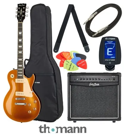 Harley Benton SC-450 P90 GT Classic S Bundle