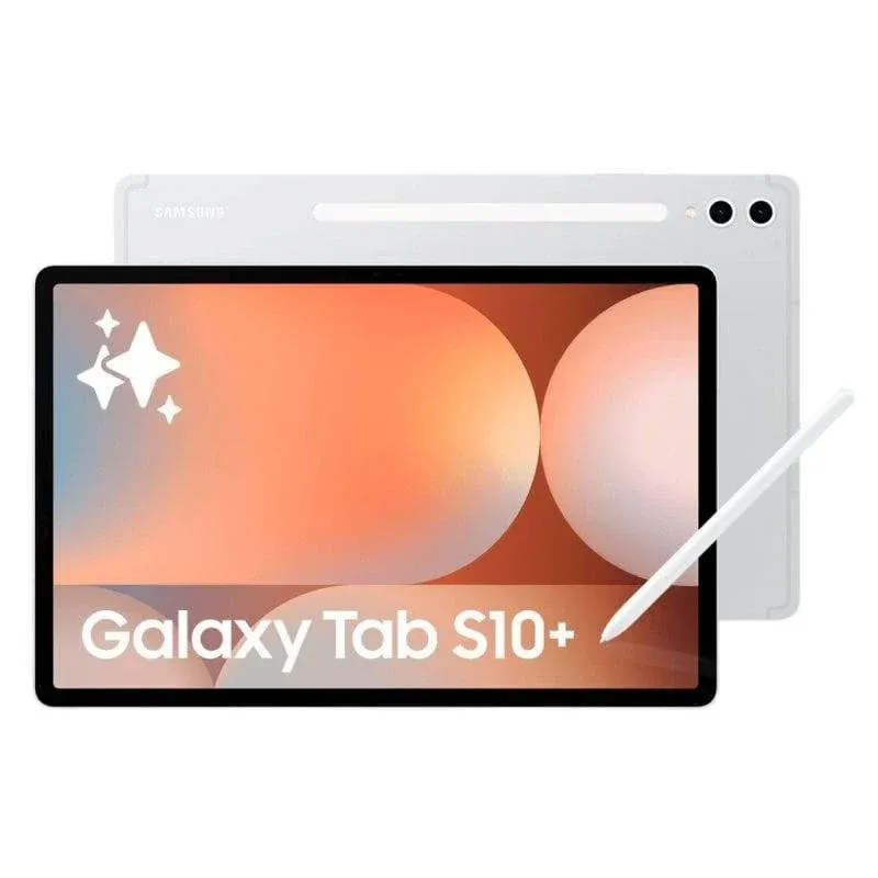 Tablet Samsung Galaxy Tab S10+ 5G 12.4" 12GB 512 GB Platina, Prateado