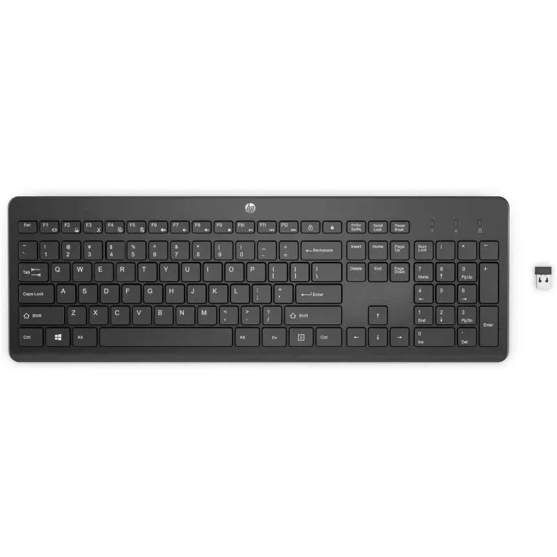 HP 230 Teclado Sem Fios Preto