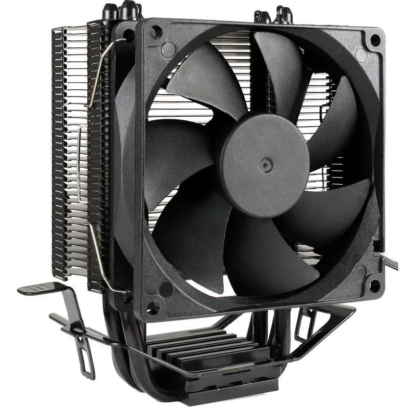 Cooler CPU Refrigeração Ar Inter-Tech Socket AM4 AM5 92 mm 4 Tubos 4P90 Bulk Preto