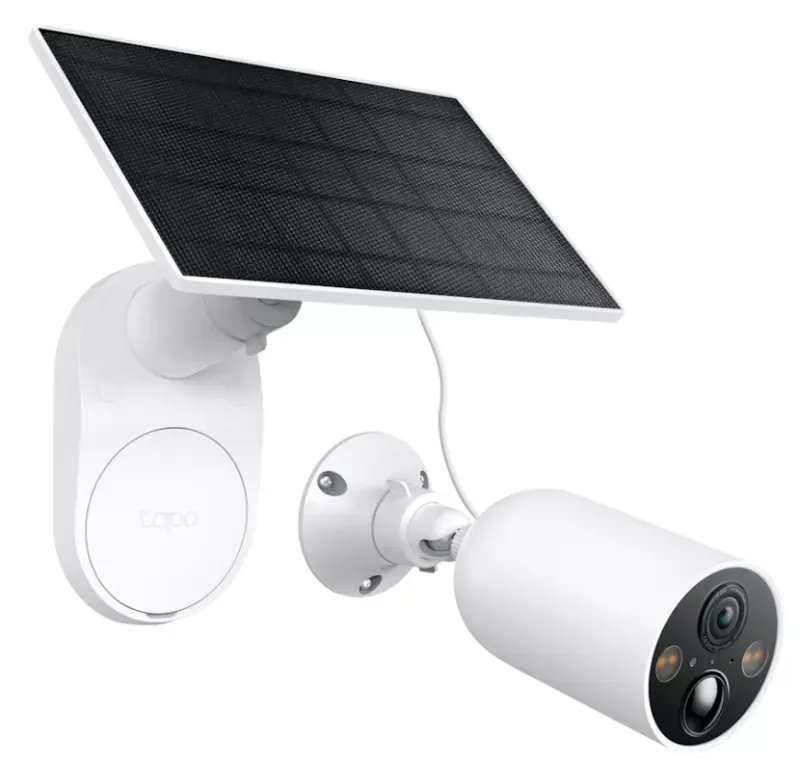 Câmara de Vigilância Exterior TP-Link Tapo 2K / Painel Solar / WI-FI / Visão Nocturna / Bateria Litio - TC85KIT
