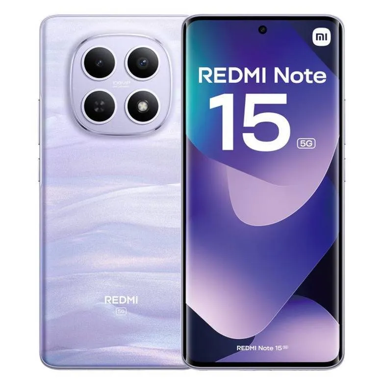 Smartphone Xiaomi Redmi Note 15 5G 6.77 8GB/512GB Dual SIM Mist Purple