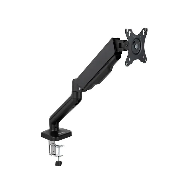 Suporte de Mesa c/mola Tooq 17" a 32" Preto Máx. 9Kg p/Braço