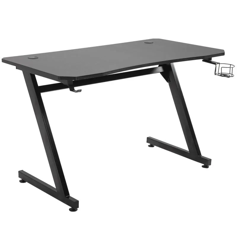 HomCom Mesa Gaming Preta
