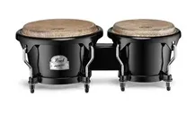 Bongós Pearl PFB-100 Primero Series Fibra de Vidro Preto Bistre