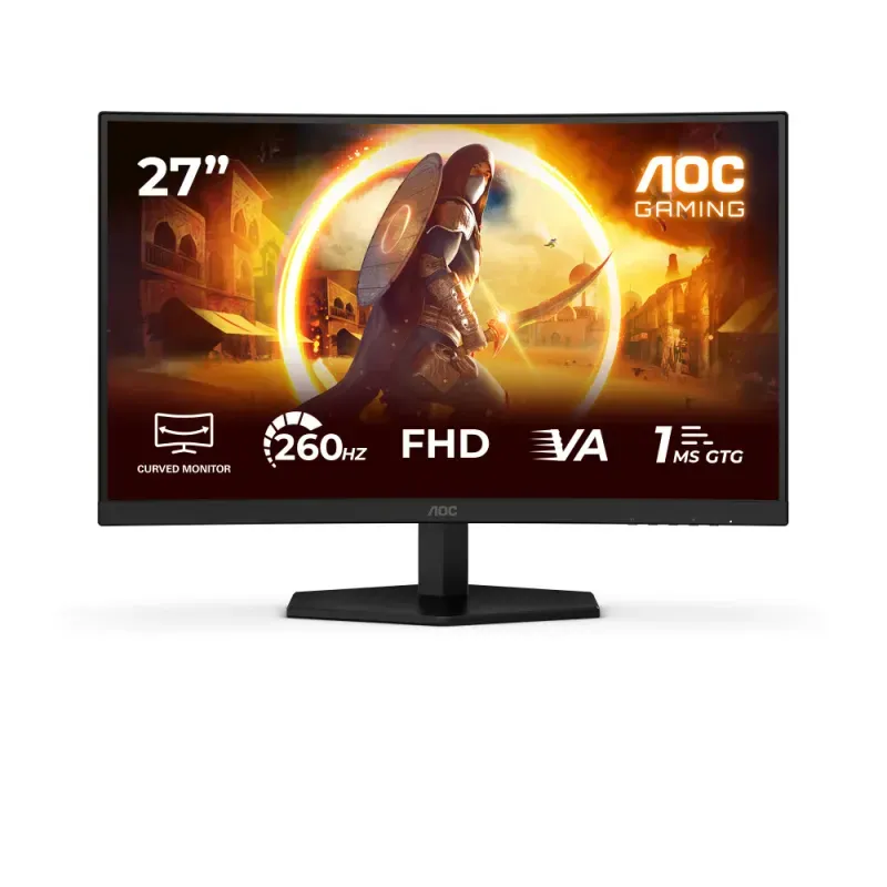 C27G42ZE ,27' 16:9 Fast VA 260Hz (OC, Native 240Hz) 1920x1080 HDMI x 1x 2.0 DP x 1x 1.4