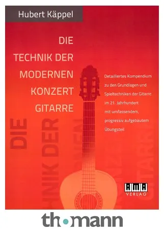 AMA Verlag Technik Moderne Konzertgitarre