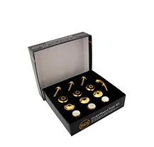 Botão pistão trompete Bach 1811G dourado kit completo standard weight