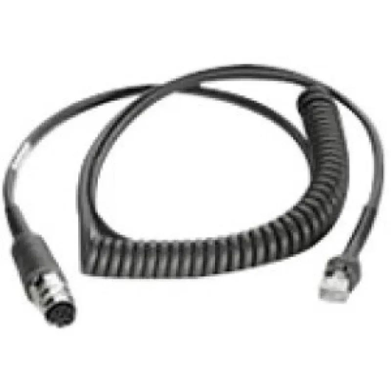 Cabo USB enrolado Zebra de 9 pés (VC5090) - 25-71918-01R