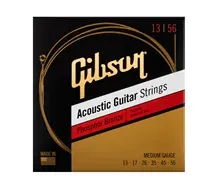 Jogo Cordas Guitarra Acústica Gibson SAG-PB13 Phosphor Bronze 013-056