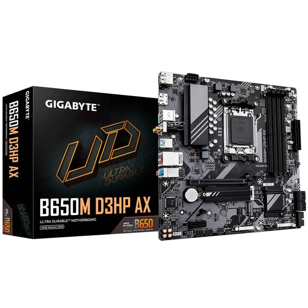 Motherboard Micro-ATX Gigabyte B650M D3HP SktAM5