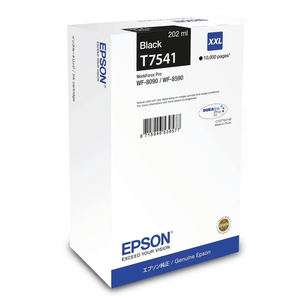Tinteiro Preto XXL 10000p WF-8×90 – EPSON