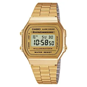 Relógio Casio Collection (Bracelete Metálica Dourada)