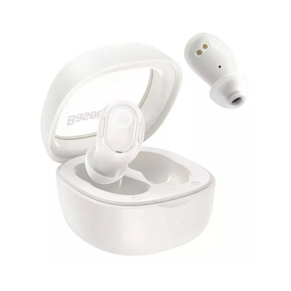Auriculares Bluetooth Baseus Bowie WM02 Brancos