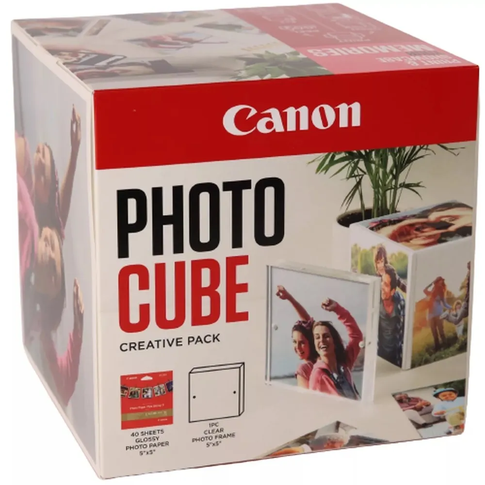 PAPEL CANON PP 201 KIT FOTOGRAFICO 5X5 40 FOLHAS