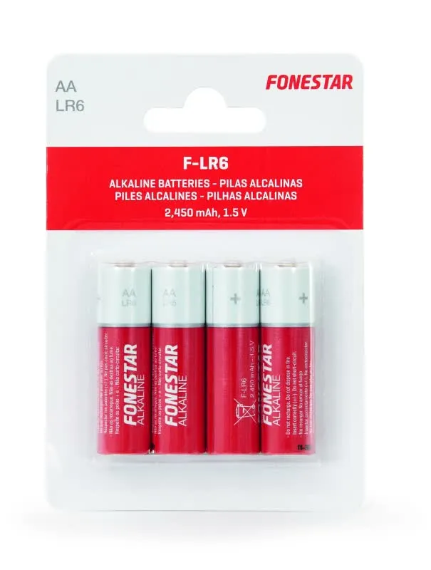 Pilhas alcalinas AA-LR6 1,5 V - F-LR6