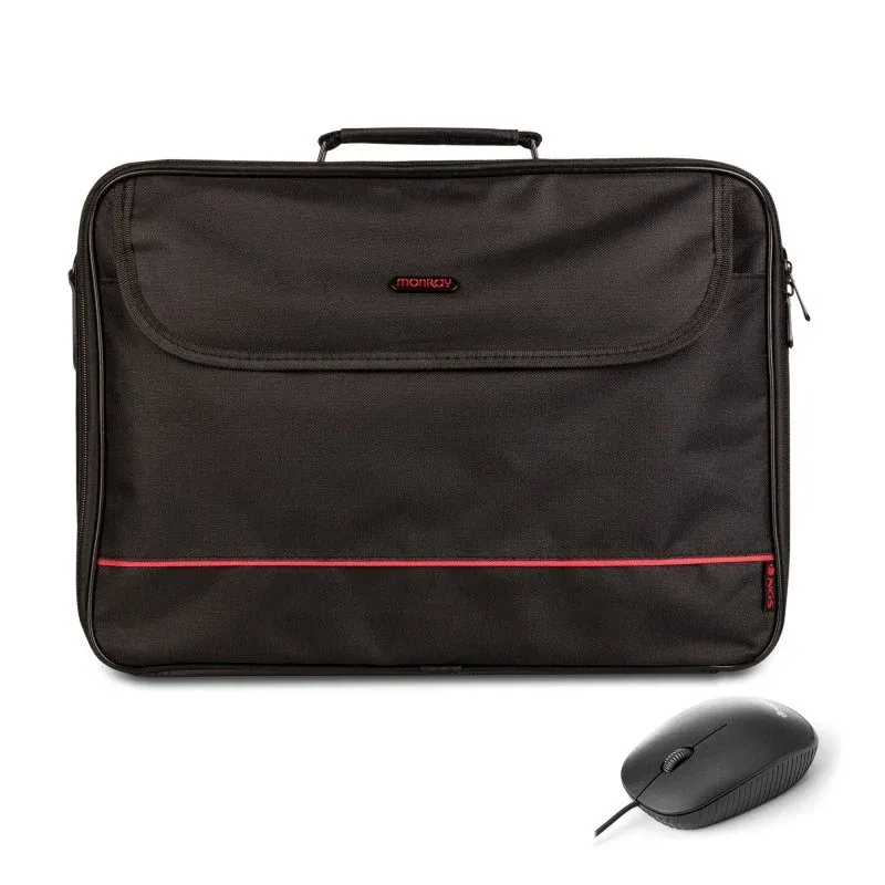 NGS Bureau Kit Mala até 16" + Rato 800 Dpi