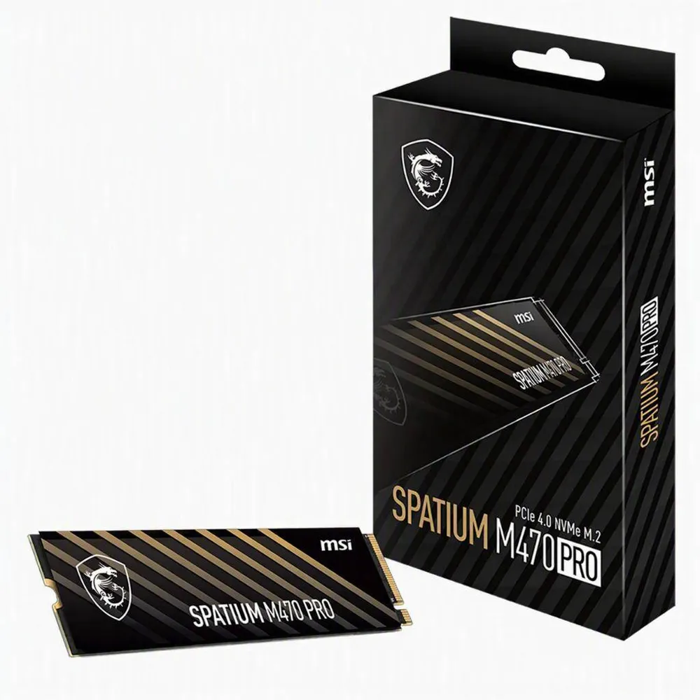 SSD M.2 2280 MSI Spatium M470 Pro 500GB TLC NAND NVMe PCIe 4.0 Gen 4.0x4