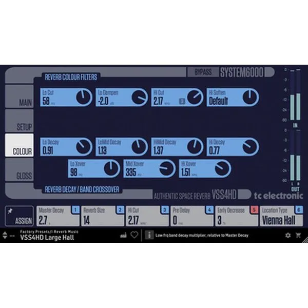 tc electronic VSS4 HD Authentic Space Reverb