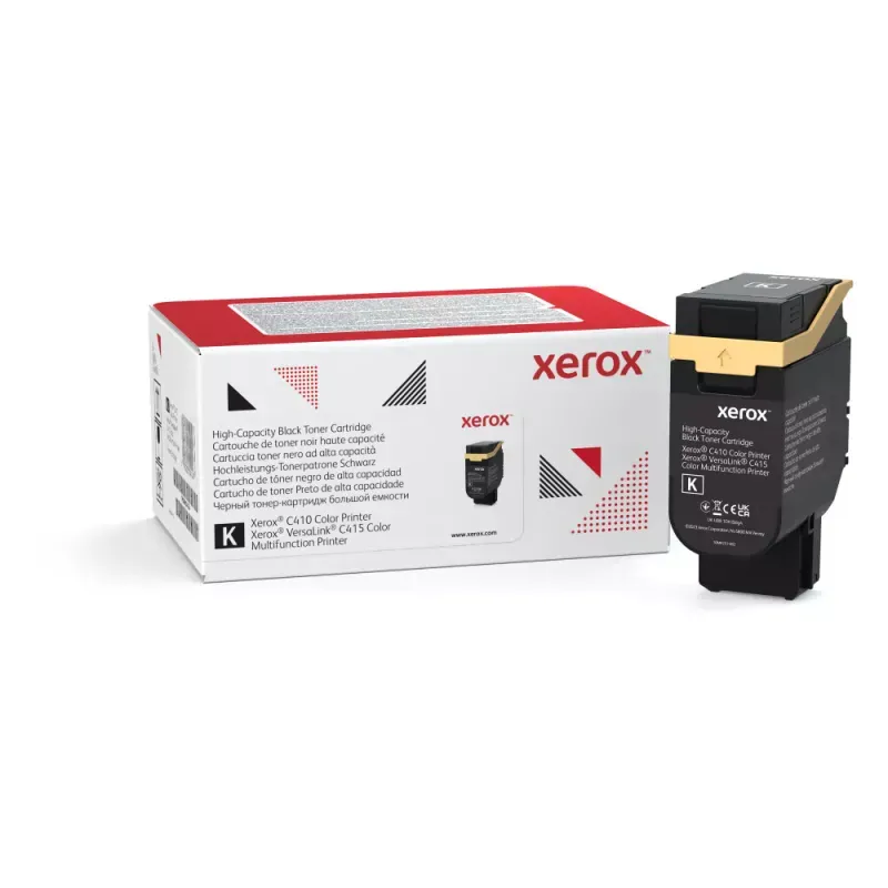 Xerox - Alta capacidade - preto - original - caixa - cartucho de toner Use and Return - para Xerox C410, VersaLink C415/DN, C415V_DN