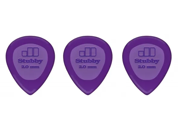 Dunlop Stubby 2.00mm (pack 3)