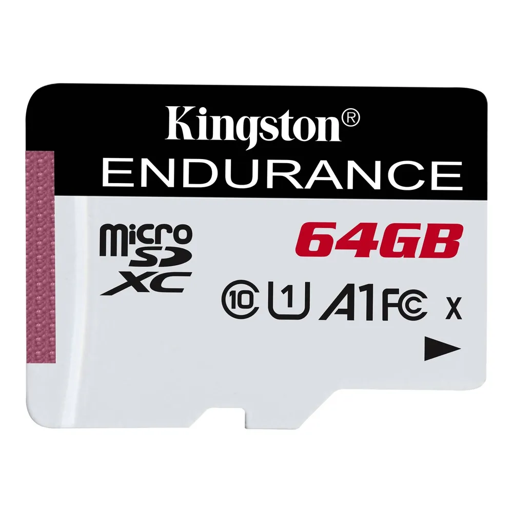 Cartão de Memória microSDXC Kingston High Endurance 64GB (95MB/s) UHS-I, U1, A1