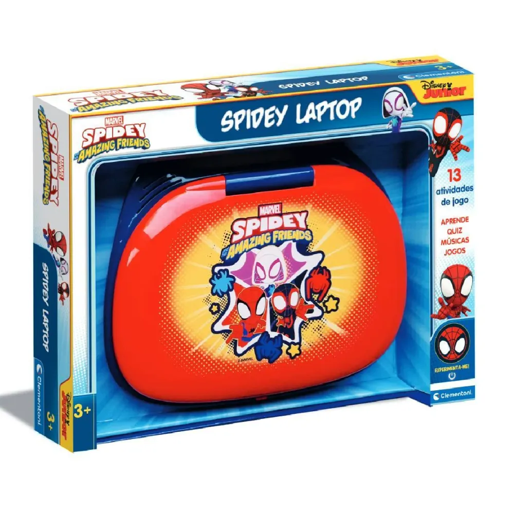 Laptop Educativo Marvel - Homem Aranha e os seus Amigos Incríveis - 67383