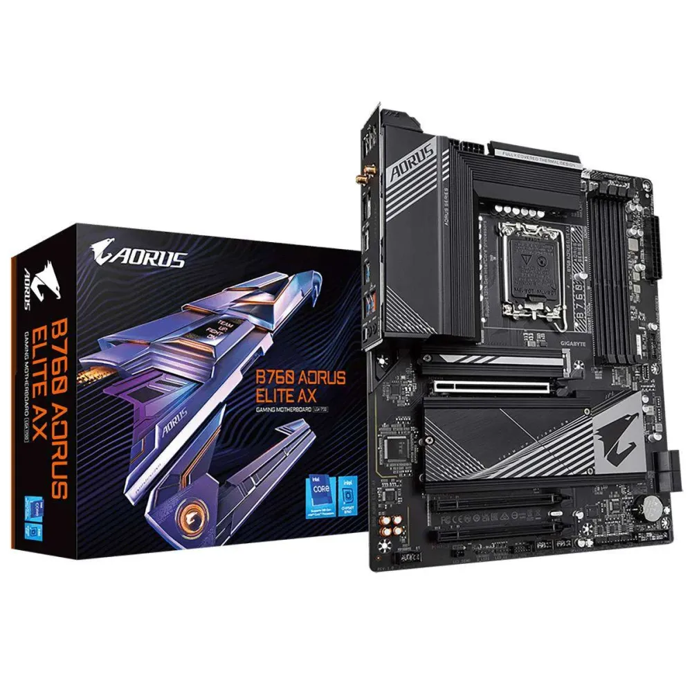 Motherboard ATX Gigabyte B760 Aorus Elite Ax LGA 1700