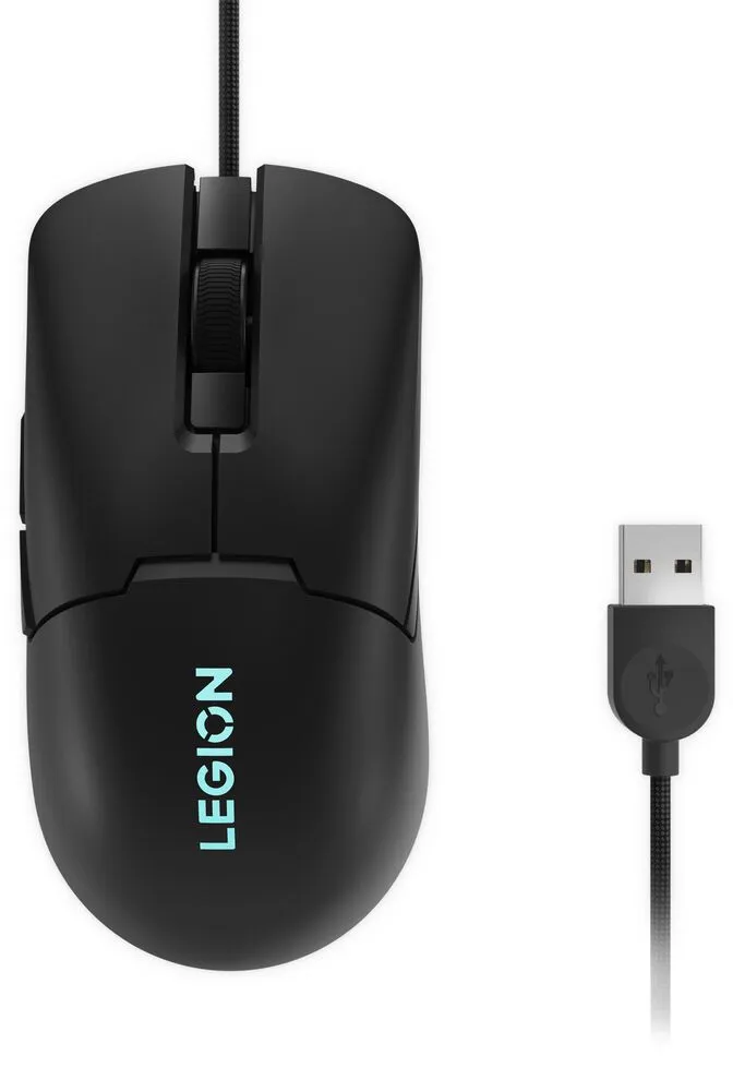 Rato Lenovo Legion M300s RGB Gaming Preto