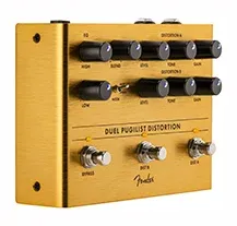 Pedal de Guitarra Fender Duel Pugilist Distortion