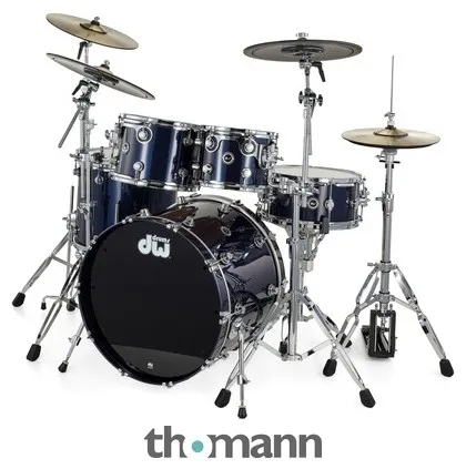 DW DWe E33 Drum Kit Midnight Blue
