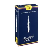 Palheta Sax Soprano Vandoren Traditional 3.5 10 UN