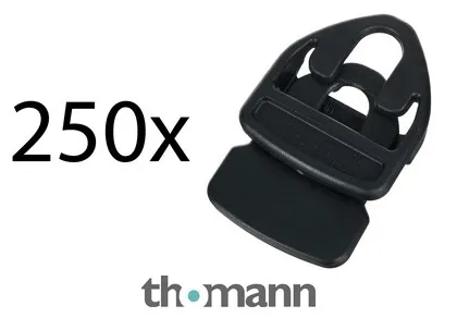 Holdon Xtra Clip Black 250pcs Pack