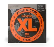 Jogo cordas guitarra elétrica D'Addario EPN22 013-055