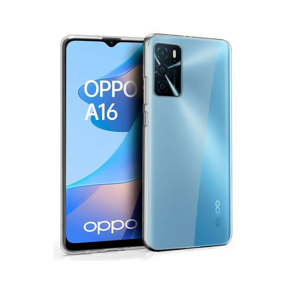 Capa Silicone Oppo A16/A16s Transparente