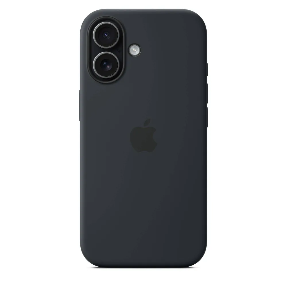 Capa Silicone Apple c/MagSafe iPhone 17 Preta