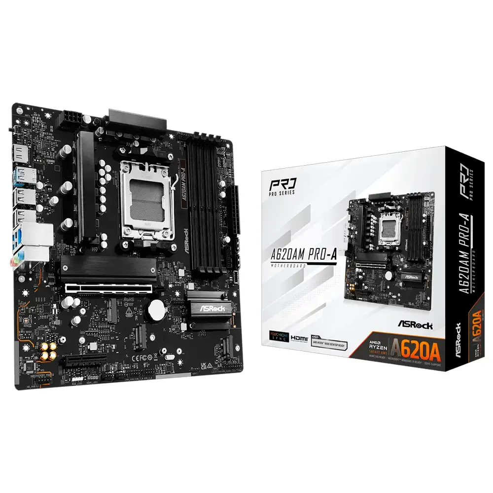 Motherboard Micro-ATX ASRock A620AM Pro-A SktAM5