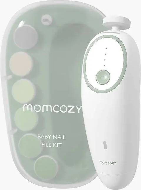 Lima de Unhas Elétrica MOMCOZY para Bebé (7 Cabeças- USB-C)