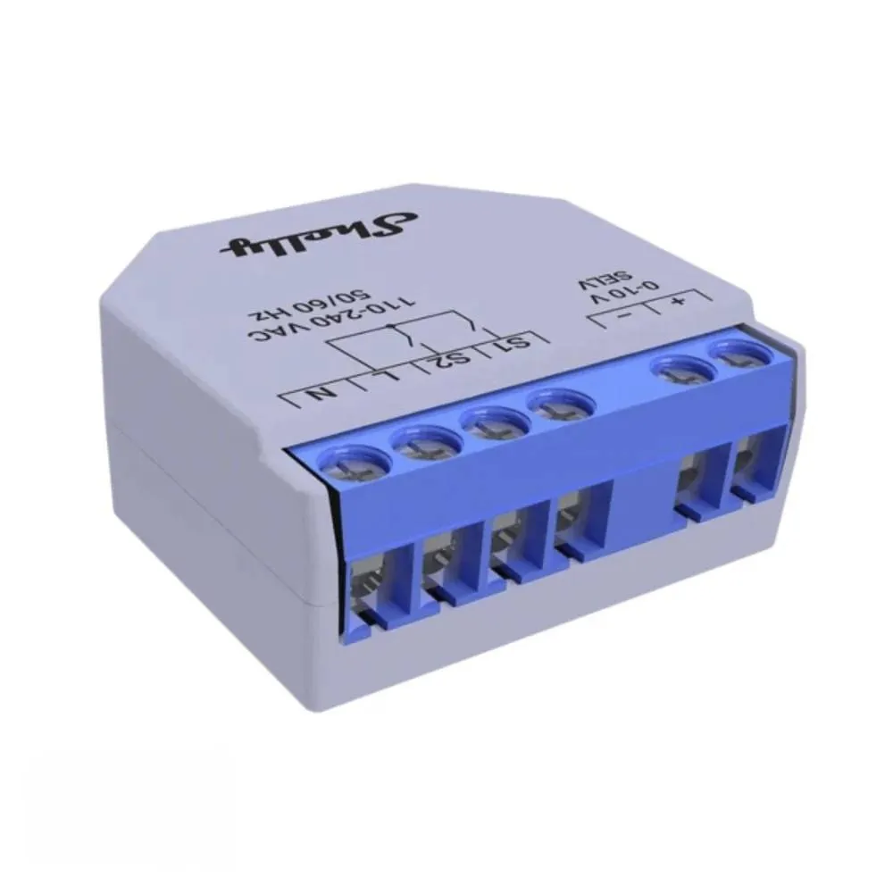Controlador Inteligente Shelly Plus WiFi 0-10V