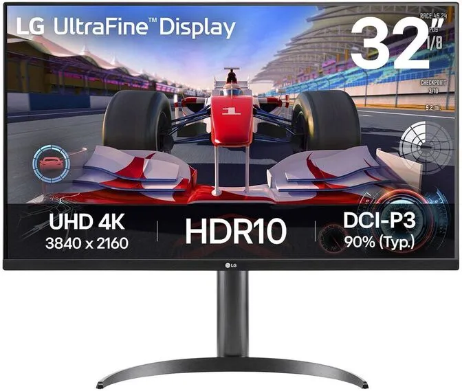 Monitor LG UltraFine 32" 32UR550K VA 4K 60Hz LG Switch app Ajuste Completo