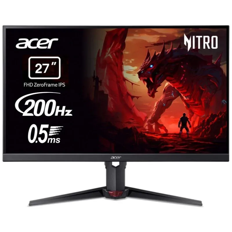 Monitor Acer XV270X1BMIIPRX 27" FullHD 200Hz IPS Altura Ajustável 0,5ms Altifalantes