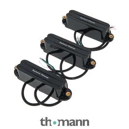 Seymour Duncan ST-Style Hot Rails Set Black
